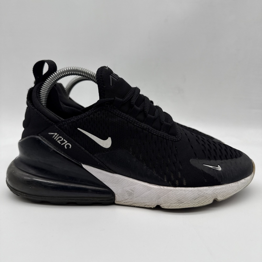 Nike Air Max 270 Shoes Youth Size 7Y Black GS Running Sneakers 943345-001